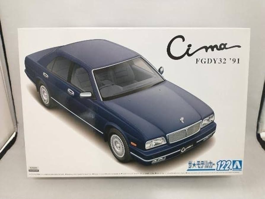 1/24 アオシマ y32 シーマ 完成品 Yahoo!オークション - アオシマ 1/24 Y32シーマ 純ベタ仕様 完成品
