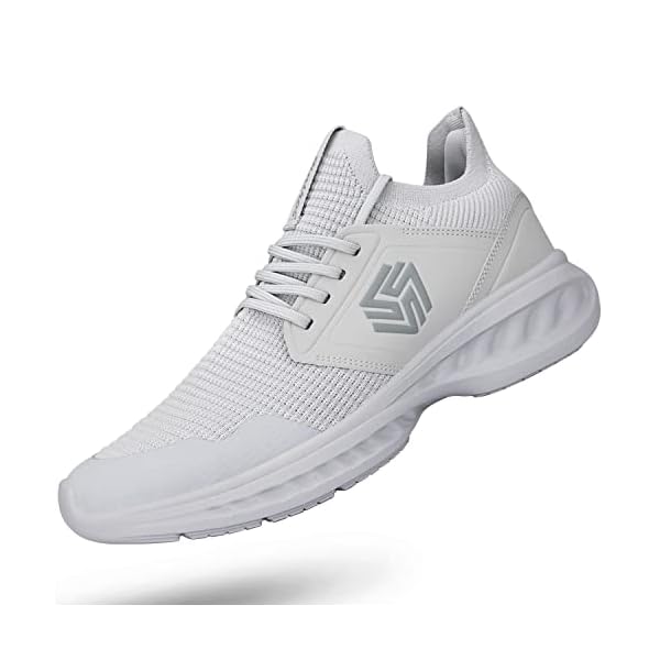 Mens Slip On Walking Shoes Non Slip Running Shoes Breathable Workout Shoes Lightweight Gym Sneakers