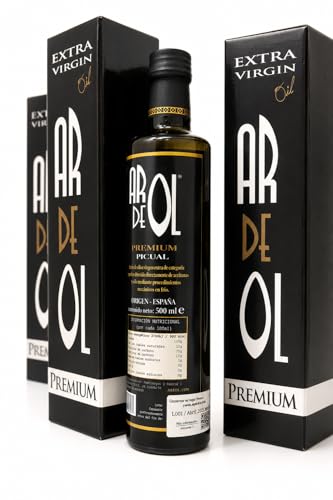 Aceite de oliva Virgen extra - solo Picual 100% - Ardeol - Cosecha propia Premium España