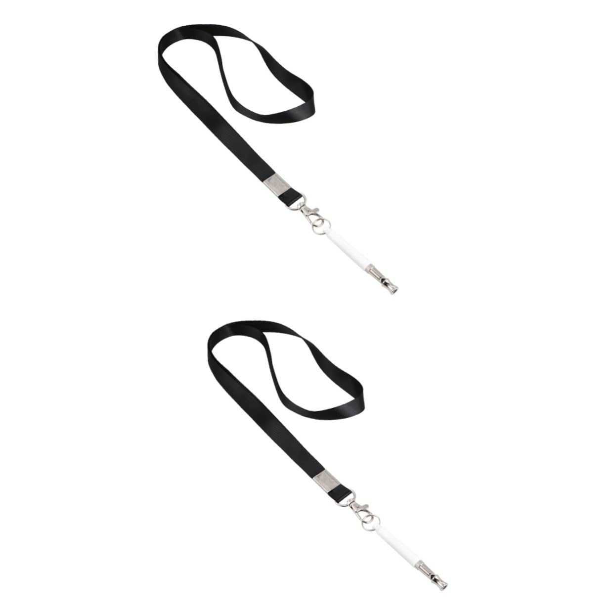 FONDOTIN 2sets Dog Whistle Sound Dog Training Whistle Device Stop Barking Lightweight Lanyard for Training 2pcs*2