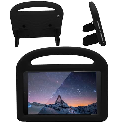 ^ubgPCP[X qp^ubgP[X Kindle Fire HD 8 Plus (2020) P[XΉ - ϋv̂yEVAϏՌیnhX^hJo[ obNP[XJo[(Black)