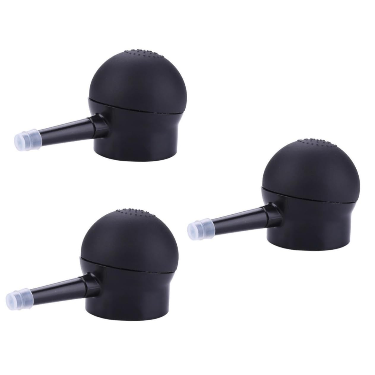 Mikinona 3 Pcs Enhancements Barber Spray Nozzle Hair Fiber Applicator for Hair Loss