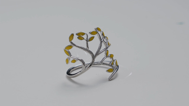 Anello Regolabile SHEGRACE Cuore - Argento 925 In Platino, Oro Rosa O Oro - Foto 4