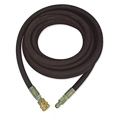 Mi-T-M, 15-0277, Hose, 3/8 In x 25 ft. with QC