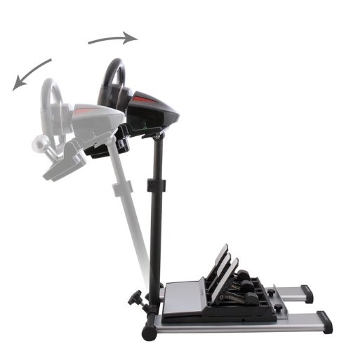 FOLDABLE STAND TO USE A RACING WHEEL WITHOUT TABLE IN THE LIVING ROOM. COMPATIBL