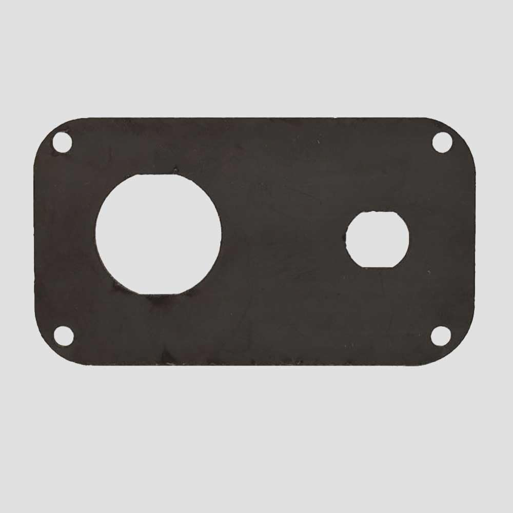 Boat Blank Ignition Panel 98592105 | Black 3 1/2 x 2 Inch