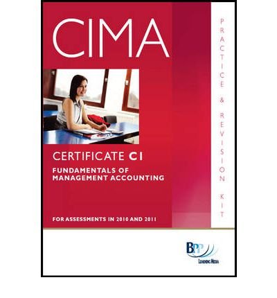 Buy CIMA - C01 Fundamentals of Management Accounting: Study Text — BookShops.in