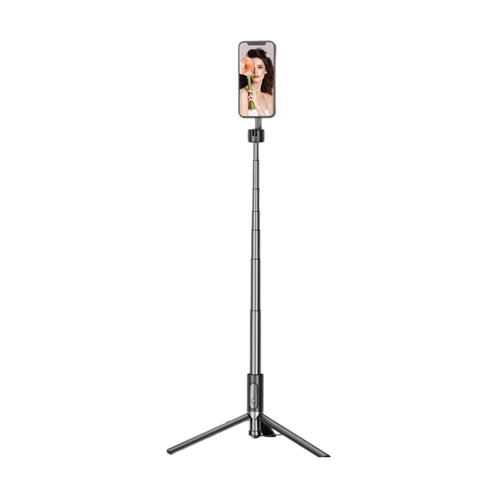 Instanti Attaccare Selfie Stick Treppiedi 3200 Gauss Cicli chiusi Leggero Rotazione 360 Creatori di contenuti Strumento a sgancio rapido Treppiedi per telefono Supporto