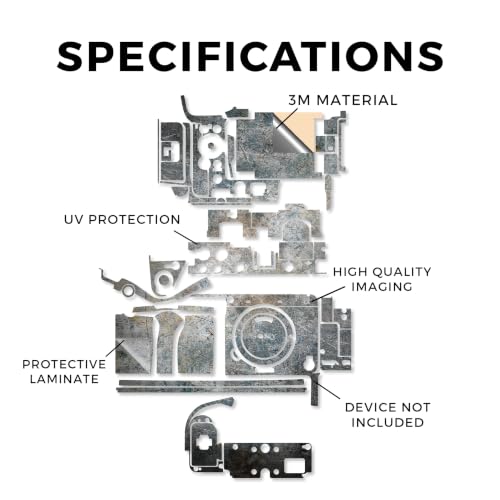 Image of Camera Skin Compatible with Sony FX2 Digital Camera (2025) - Shadow Concrete - Premium 3M Vinyl Protective Wrap Decal Cover - Easy to Apply | Crafted in the USA by MightySkins