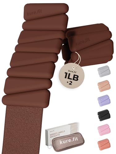 Image of Pilates Weight | Wrist & Ankle Weights for Women | Weighted Bangles | 1LB / 2LB Each (Set of 2)