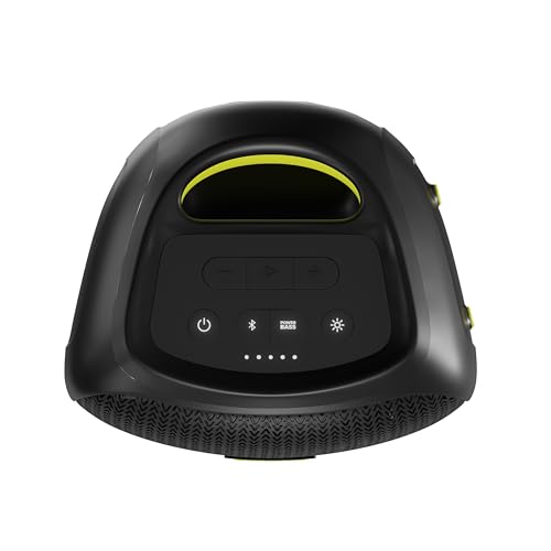 WAAW by ALOK Caixa de Som INFINITE 100 Bluetooth, Tipo Torre, Até 14h de Autonomia, 4 Alto-Falantes, TWS, 100W RMS glide