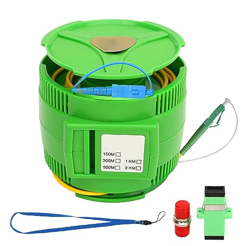 NUTRIESSS OTDR Lance Cable SCUPC LC Conector Single Mode Fibra Optic Test Extension Cable 150m Rendimiento mejorado Solución de prueba ideal Durable (300M)