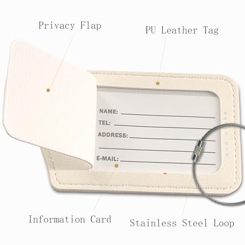 Summer Luggage Tag,Howdy Cowgirl 2 Pack Suitcase Tags for Travel,Preppy Gifts,Trendy 2 Pack Beach Bag Tags for Travel,Teen Girls Gifts Suitcase Tags3