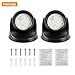 ProGreen 6000K Battery Motion Sensor Light Outdoor Waterproof Wireless LED Battery Powered Wall Light Auto On/Off Night Light 2 Pack Cool White