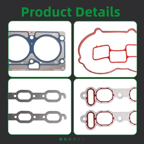 Image of Head Gasket Set for Dodge Magnum Charger Avenger Journey Challenger,for Chrysler Sebring 300 3.5L V6 2007-2010,HS26208PT-2,HGS1151(60pcs)