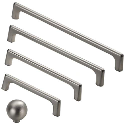 Bouton de commode chic en nickel brossé pour rénovation haute qualité - 5