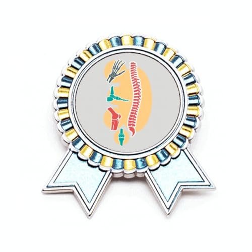 Broche squelette pour personnaliser votre blouse médicale au quotidien