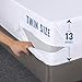 Utopia Bedding Zippered Mattress Encasement Twin, 100% Waterproof Bed Bug and Dust Mite Proof Mattress Protector, Absorbent Six-Sided Mattress Cover