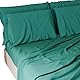 PETTI Artigiani Italiani - 4-teiliges Bettwäsche-Set für Doppelbett, weich und atmungsaktiv, Bettwäsche-Set mit Oberlaken, Spannbettlaken mit elastischen Ecken und 2 Kissenbezügen