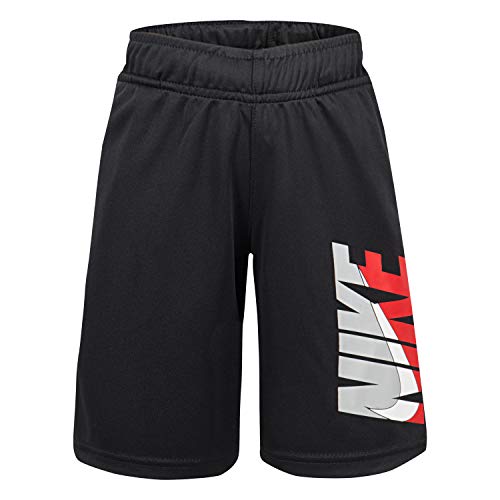 Nike Kids Boy's HBR Dri-FIT Shorts (Little Kids) Black 7 Little Kids 5