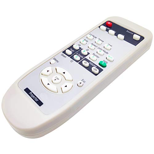 Image of 1515068 Projector Remote Control for Epson EB-X9, EH-TW420, EH-TW450, EX31, EX3200, EX51, EX5200, EX71, EX7200, PowerLite 1220 /1260 / 79 / Home Cinema 705HD / S10+ / S7 / S9 / W10+ / W7 / X9, VS200