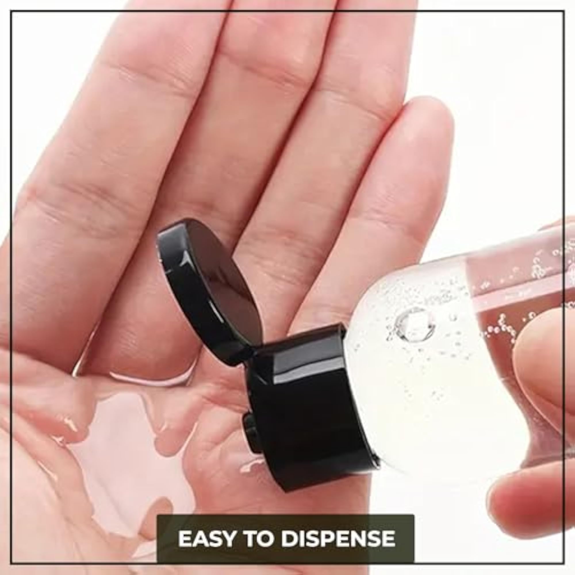 120ml Empty Clear Plastic Bottles for Travel Size Cosmetics