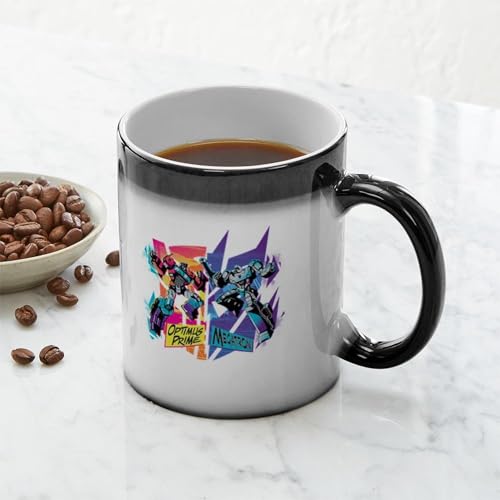 Taza mágica de cerámica CafePress Transformers 11 oz miniatura 6