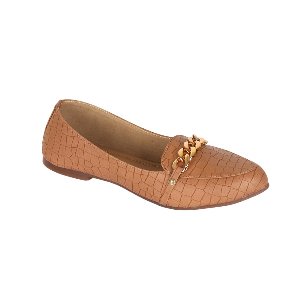 Indifeet � Ballerina Shoes for Women, Formal Latest Stylish Footwear, Casual Flats, Half Flat Ballerinas Womens Open Ladies Shoe, Womens Girls Trendy Fancy Footwears Best New Brown (B0C6J54QJQ) Amazon Price History, Amazon Price Tracker