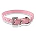 Didog Full Crystal Rhinestones Shining Diamonds PU Leather Dog Pet Collars for X-Small Small Dogs