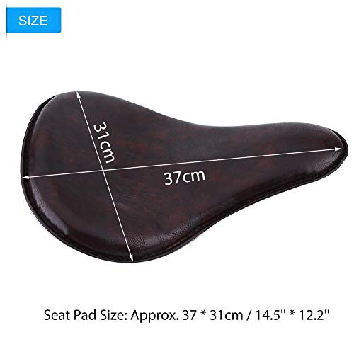 Solo zadel, motorzadel Solo veer Comfortabel Handige installatie met schokabsorberende soloveren voor Bobber Custom - Image 5