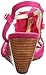 Buffalo London Flax Sandals, Rosa Fuxia 01, 7 Women