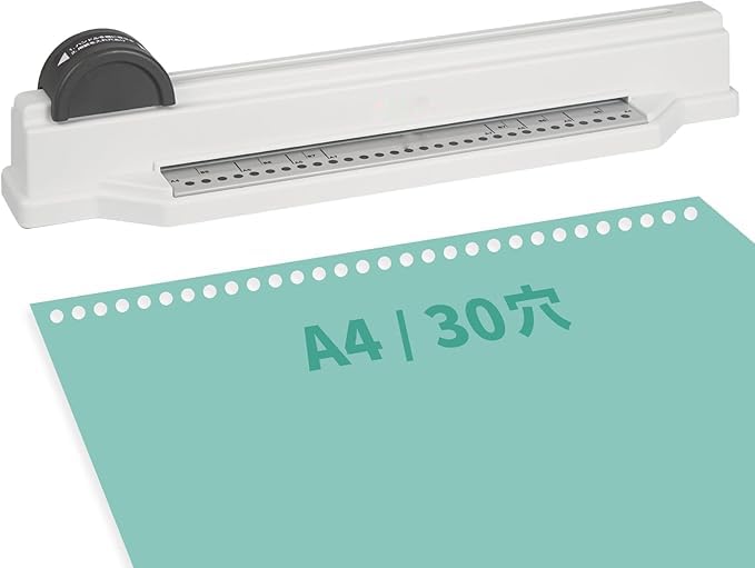 Amazon.co.jp: 穴あけパンチ ルーズリーフ リングバインダー用 多穴