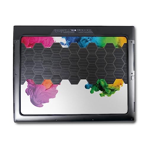 Image of MightySkins Skin Compatible with Alienware M18 R1 (2023) Full Wrap Kit - Aqua Paint | Protective, Durable, and Unique Vinyl Decal wrap Cover | Easy to Apply & Change Styles | Made in The USA