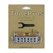 TonePros Wraparound PRS Santana Bridge with Locking Studs Chrome