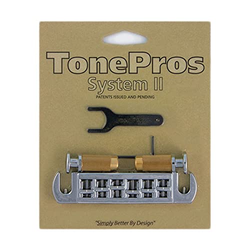 TonePros envolvente PRS Santana puente con tachuelas de cierre cromado