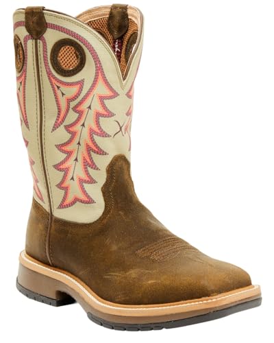 Twisted X Men's Horseman Western Boot Broad Square Toe - Mhm0024