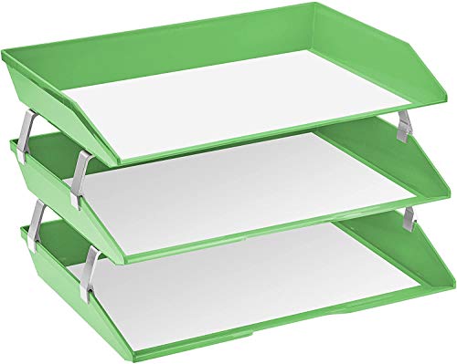 Caixa para Correspondência Tamanho A4 Lateral Facility Tripla, Acrimet, Cor Verde Citrus