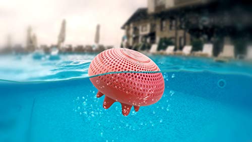 Enceinte Waterproof Flottante Corail - Mob | Enceinte Floaty Corail | Haut-Parleur Bluetooth avec Micro Intégré | 9 Heures d’Autonomie