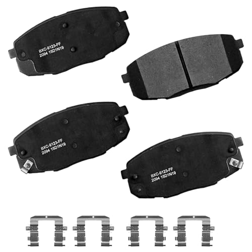 Image of Bendix Premium SBC2094 Ceramic Front Brake Pads for Hyundai Creta 2017, Elantra GT 2020-2018, Kona 2021-2018, Kona 2023, Kia Forte 2023-2019, Forte5 2022-2020, Seltos 2023-2020, Soul 2019-2014