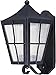 Maxim 55330CDFTBK Revere Colonial Style LED Outdoor Post/Pole Mount, 1-Light 12 Watt, 19"H x 9"W, Black