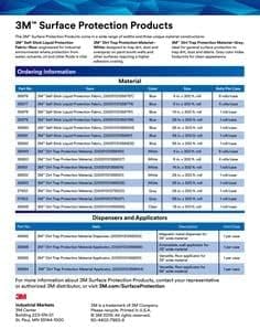 3M 36881 Self-Stick Liquid Protection Fabric - 48" x 300'