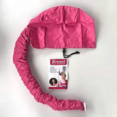 U/R Droogkap voor haarkap, haardroger met rekbaar handvat, haarstijl hoes, draagbare zachte haardrogercap met elastische band voor handhaired Dryer Cap (roos) - Image 4