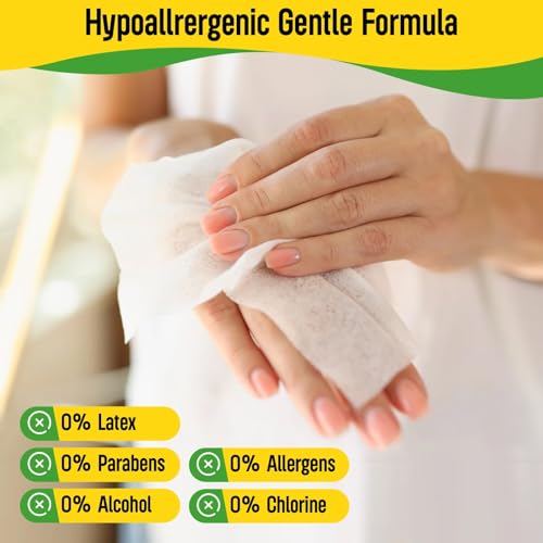 Image of Hand Pop Lemon Wipes Bulk Pack - 480 Individually Wrapped Refreshing Wet Towelettes 4 case Pack of (12 Boxes of 10) - Alcohol-Free, Skin-Friendly, Travel Size Wipes for Home, Office, Events & Gifting