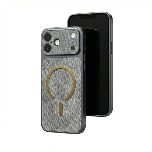 Image of amazon basics Converter Case for iPhone 17 | Premium Protective Mag-Safe Cover | iPhone 17 Pro Series Style Design | in Built Camera Guard | Wireless Charging Compatible - Gray