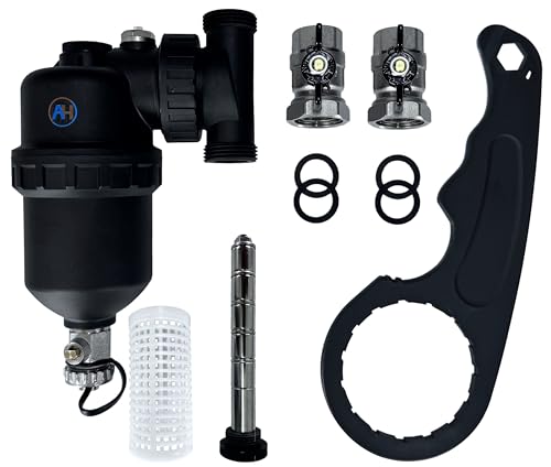 AQUA HEATING Schlammabscheider Magnetisch Magnetabscheider Magnetfilter 1' DN25 Starker Magnet Heizung H30110