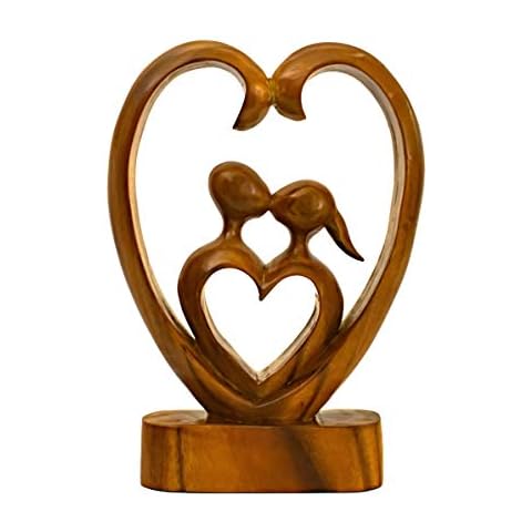 G6 Collection 11" Wooden Abstract Statue Cover