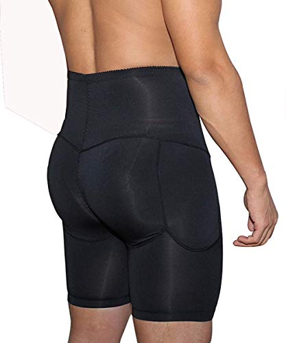 Mens Padded Butt Booster Enhancer Hip-up Slimming Underwear Butt Shapewear Boxer Briefs4