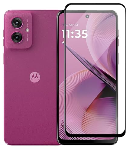 Image of Tempered Glass Screen Protector Compatible For MOTO G55 / G55 Motorola with Easy Self Installation Kit