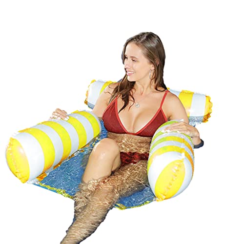 D/P Schwimmbecken - Schwimmbecken-Hängematte - Komfortable Poollounge, Schwimmbadzubehör für Pool, See, Outdoor, Strand…