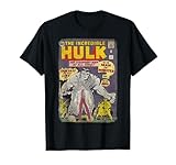 Marvel The Incredible Hulk Classic Retro Comic Book T-Shirt